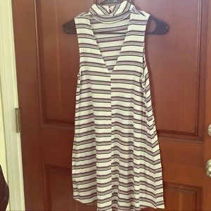 Multi-colored Striped dress